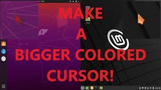 Make The Cursor Stand Out For Tutorial Videos In Ubuntu and Linux Mint Distros