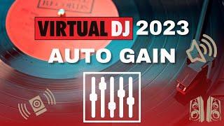 Virtual DJ 2023: AutoGain Settings