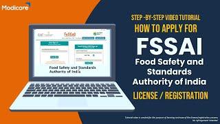 Apply for FSSAI Registration Online | Registration Process 2024