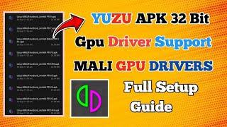 Enable GPU Driver on Low-End Devices for Yuzu Emulator | Boost Performance & Play Smoothly!