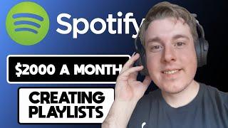 How To Make Money From Spotify Playlists (BEGINNER FRIENDLY!)