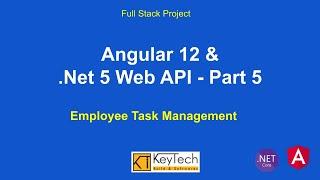 Angular 12 CRUD & .NET 5 Web API - -(Part 5)