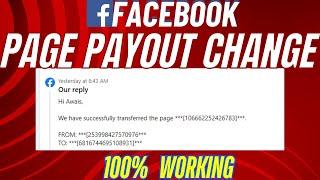 how to change facebook payout || how to change facebook Page payout