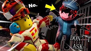 ROBLOX PIGGY: 100 PLAYERS DISTORTED MEMORY!!