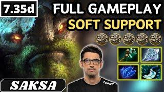 10300 AVG MMR - Saksa TINY Soft Support Gameplay 27 ASSISTS - Dota 2 Full Match Gameplay