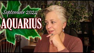 Aquarius Tarot Reading ~ This is Coming to an End ~ September 2024