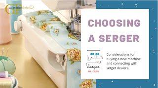 Choosing a Serger