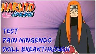 Pain Ningendo Complete Skill Breakthrough Gameplay | Naruto Online