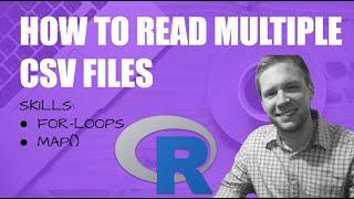 How to Read Multiple CSV Files with For-Loop in R