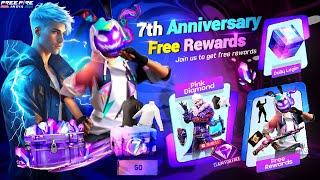 7th Anniversary Free Rewards | Cobra Bundle Return | Free Fire New Event | Ff New Event