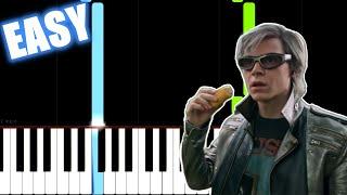 Sweet Dreams - X-Men: Apocalypse (2016) - Quicksilver Saves Everyone - EASY Piano Tutorial