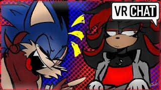 SONIC MEETS FEMALE SHADOW IN VRCHAT