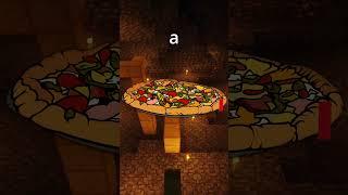 So entstand der Name Pizza  #shorts #crazy #funny #minecraft #pizza