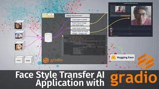 Gradio AI web application: Hands-on Python example with JoJoGAN face stylization model