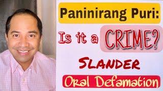 What is Slander or Oral Defamation?