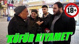 AĞZINDAN KÜFÜRLER FIŞKIRDI | 'Gebersin İnşallah' | Sokak Röportajları