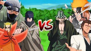 Who's Strongest - Naruto Vs Bleach Characters - Golden Dusk 