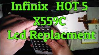 INFINIX HOT 5 X559C Disassembly / display replacement lcd