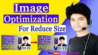 Photoshop Me Image Optimize Kaise kare | Reduce image size | Image Optimization in Photoshop