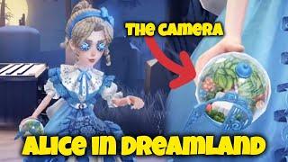 NEW SKIN Journalist ALICE in Dreamland GAMEPLAY PREVIEW! Identity V