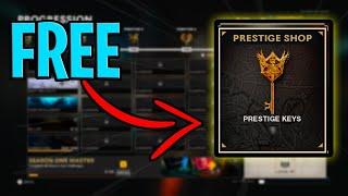 How to Use Prestige Keys in Black ops Cold War! (EASY)