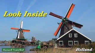 Fascinating Historic Windmills - See How They Work | Zaanse Schans, Netherlands