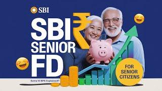 "SBI's Senior Citizen FD Scheme: How to Earn Extra 10 bps | Finance Report"