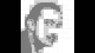 Creative Coding with Processing - Generative Portrait using Quadtree - Salvador Dali