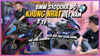 FAN: "Lái thử BMW s1000rr 3 tỷ độ khủng nhất Việt Nam đi anh" - Siêu motor đọ dáng cùng Yamaha R1