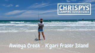 Exploring Awinya Creek - K'gari Fraser Island Western Beach