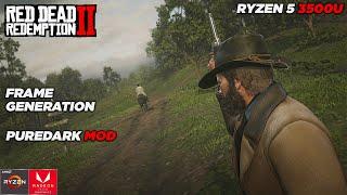 RED DEAD REDEMPTION 2 - RYZEN 5 3500U - 8GB RAM - VEGA 8 - PUREDARK MOD