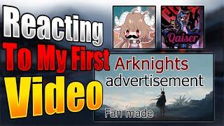 Youtuber React To My First Arknights Video ft. Polarisu QaiserMLG - Arknights Collab