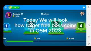 How to get FREE Boss Coins In OSM LEGALLY 2023