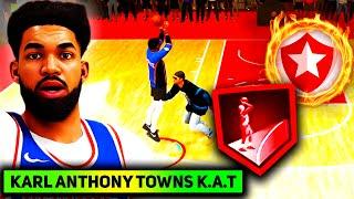 I Created an UNSTOPPABLE FOOTER BUILD in NBA 2K25 & it was AMAZING! Prime Karl Anthony Towns Build!