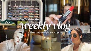 Weekly vlog: updated makeup routine, shopping trip + cosy night in.