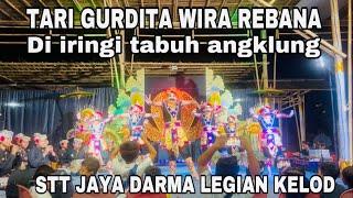 Lucu juga Tari Gurdita wira Rebana diiringi tabuh angklung stt Jaya darma Legian kelod