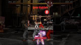 RYU SF1 vs KEN SF1  - The most epic fight ever made ! #mugen #dc #shortsvideo #viralvideo