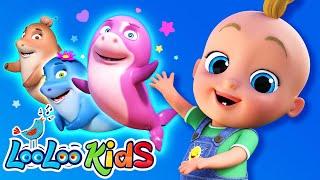 Baby Shark + A Ram Sam Sam - Baby Songs | Kids Songs and Nursery Rhymes - LooLoo Kids