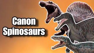 The Spinosaurs of the Jurassic Franchise