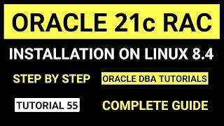 Oracle 21c RAC Installation on Linux step by step