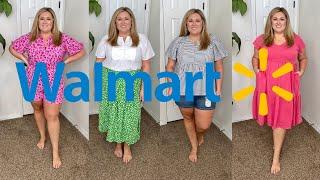 WALMART PLUS SIZE SPRING HAUL! | Taren Denise