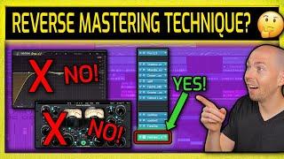 The RIGHT Plugin Order For Mastering | Reverse Mastering Technique