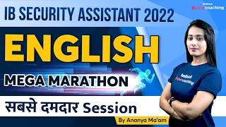 IB Security Assistant Previous Year Paper | Intelligence Bureau English Classes 2022 | By Ananya Mam