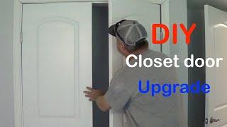 DIY,  closet door upgrade,