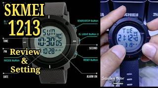 Review & Setting SKMEI 1213 (Indonesia)