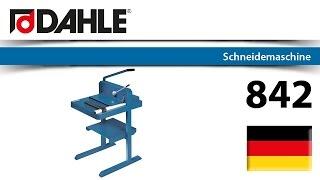 Hebel-Schneidemaschine DAHLE 842