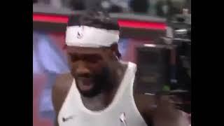 Patrick Beverly throwing jersey (celebration meme)