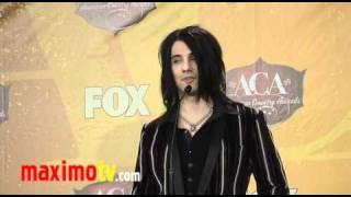 Criss Angel at American Country Awards 2010 Press Room