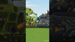 KV-44 vs Leviathan #gerand #KV44 #gerand #cartoons_about_tanks #shorts