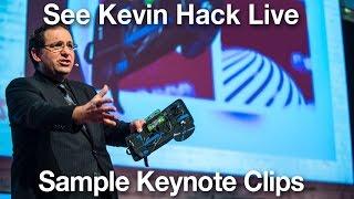 Kevin Mitnick   Sample Speaking Clips and Hacks You'll See Live